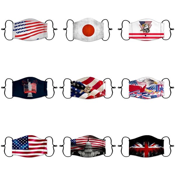 

штата огайо buckeyes моющийся многоразовый регулируемое 2 угольные фильтры безопасности монтаж открытый спорт пыленепроницаемый дышащий диза