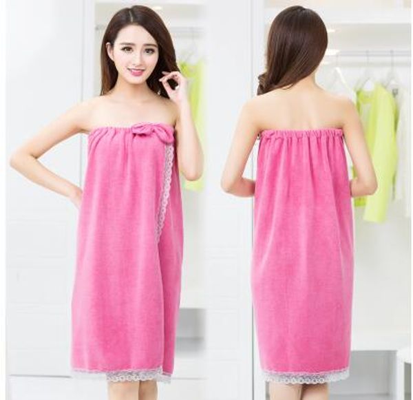 

variety of wearable bath towel cotton to increase thickening tube super absorbent bath skirt