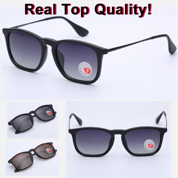 

shipping with lenses sunglasses de 4187 shades chris brand polarized model woman man sun glasses gradient quality oclus packag dcab, White;black