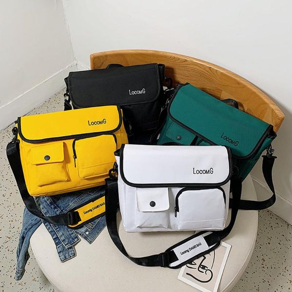 

nylon messenger bag men large capacity casual travel crossbody zipper casual multi-pocket shoulder bag women men