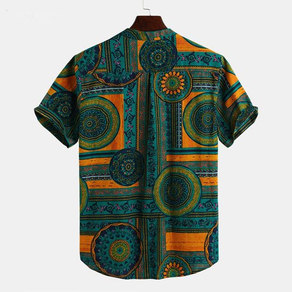 

men's male shirts party summer cotton short sleeve vintage fashion, White;black