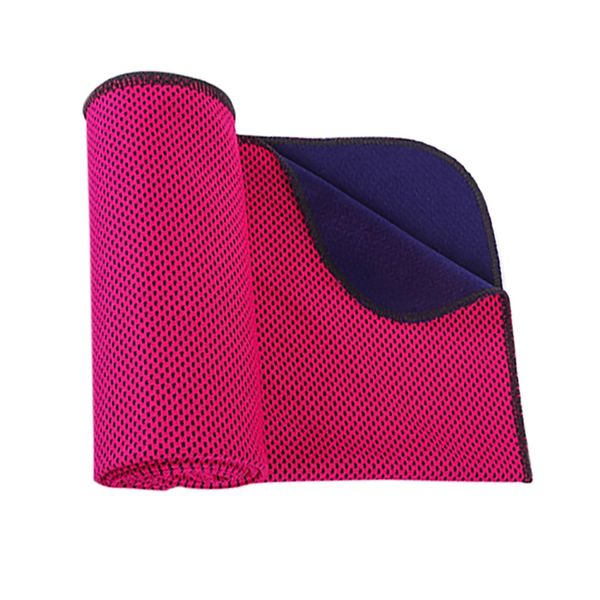 

quick dry soft breathable chilly cooling towel for men and women for sports running gym, workout, yoga 2020 hot, Black