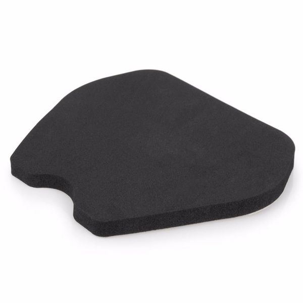

motorcycle race racing foam seat pad adhesive 1cm thick black universal fit