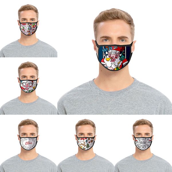 

fashion face mask christmas printing anti-dust anti-haze printing mask water-resistant ice designer face masks ing