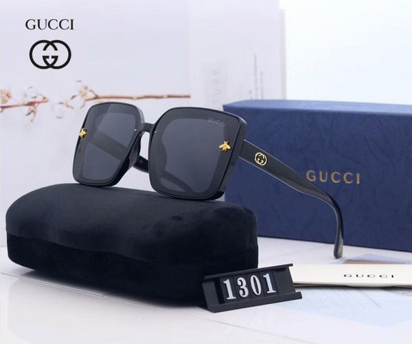 

a1guccl men sunglasses new retro full frame glasses famous eyewear brand designer luxury sunglasses vintage eyeglasses, Black