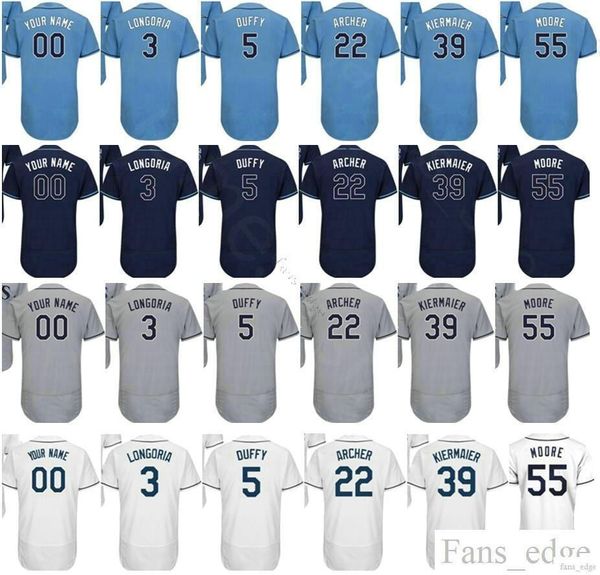 

Adeiny Hechavarria Blake Snell Carlos Gomez Daniel Robertson Denard Span Sucre Mallex Smith Matt Andriese Duffy Moore Refsnyder Jersey