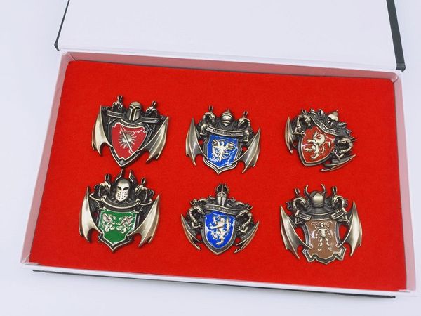 

10 et game of throne daenery targaryen metal family ign necklace pendant key buckle brooch uit ornament collection of gift