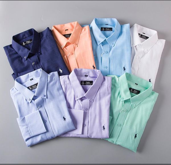 

2020 autumn winter long sleeve casual shirts a rolling collar men printed dress shirt color print slim fit medusa silk shirts gg346, White;black