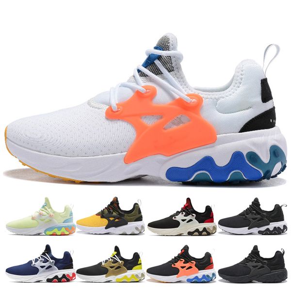 

nike air presto react горячая продажа реагировать престо мужчины женщины кроссовки свежий четверг тройной черный белый жестокий мед бешеный
