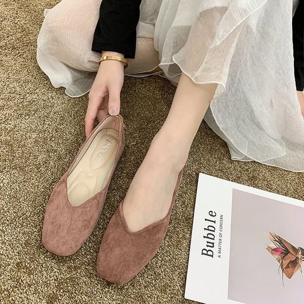

all-match velvet shoes 2020 summer shallow mouth beige heeled sandals women's heels suede ladies bow black sale low flat