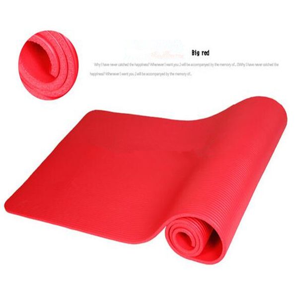 2019 New Outdoor 10mm Folding Sports Yoga Mat Antiskid Thick
