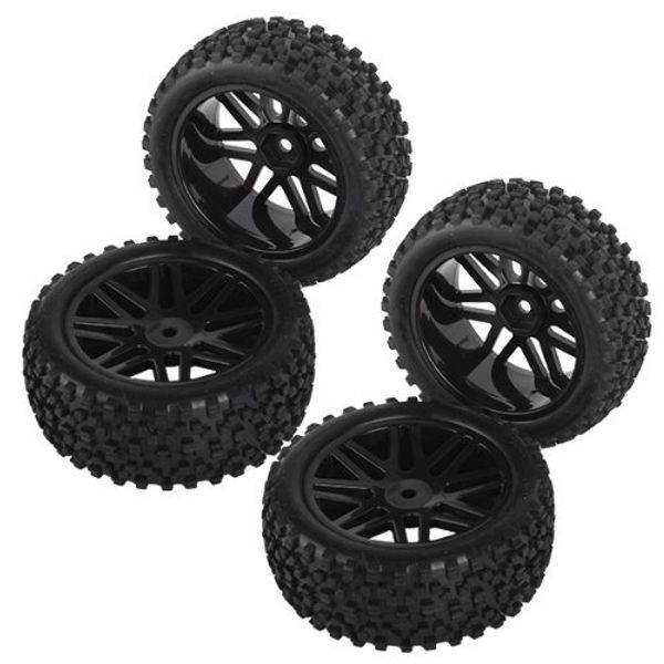 

front rear rim tire tire 66.016-66.036 for rc 1:10 off-road (pack of 4