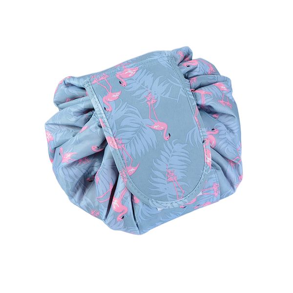 

многофункционального путешествие ленивого cosmetic bag складной beam рот кулиска косметический мешок хранение удобный водонепроницаемый туал