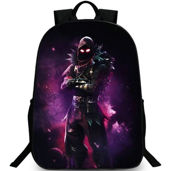 

raven backpack crow feathered flyer day pack battle royale school bag cool packsack quality rucksack sport schoolbag outdoor daypack