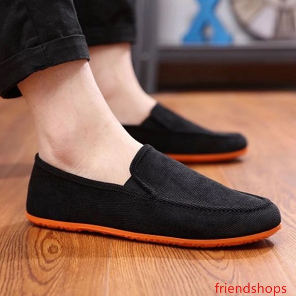 

moonlight men shoes fashion casual shoes lightweight breathable slip-on summer loafers ultra thin soft bottom