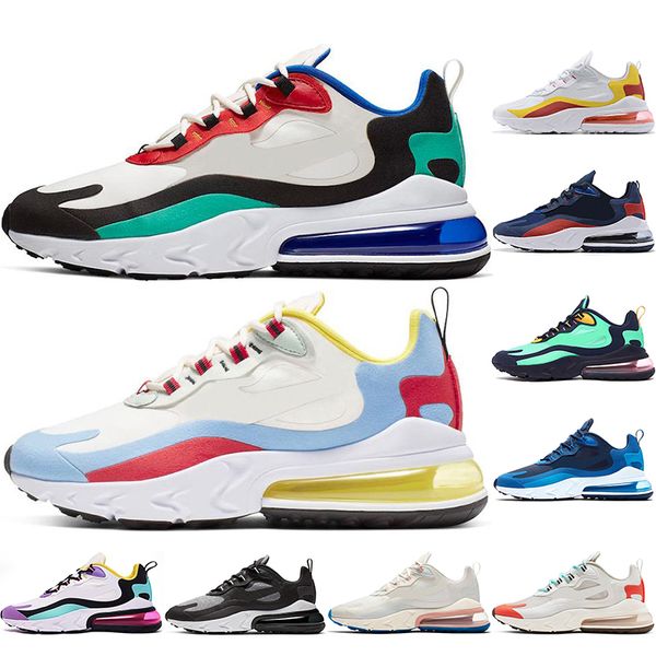 

with socks 2019 fashion react men women running shoes bauhaus white red optical beige electro green breathable mens trainers sports sneakers