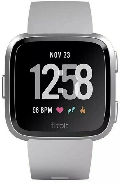 

Новый Fitbit Versa Tracker / умный серебристый встроенный аккумулятор часы