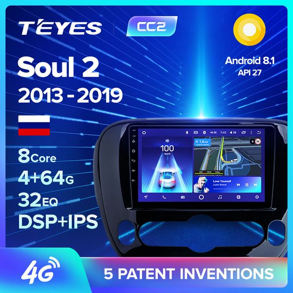 

teyes cc2 for kia soul 2 ps 2013 - 2020 car radio multimedia video player navigation gps android 8.1 no 2din 2 din dvd car dvd
