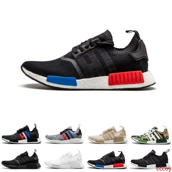 

новые мужчины и женщины прибытие r1 мужских кроссовок duck camo og камуфляжа зеленых женщины тренеров мужчины спорт тапок размера 5.5-11