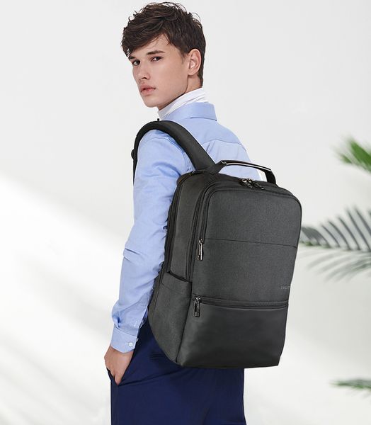 

tigernu расширяемый рюкзак мужчины для 15.6-19 дюймовый ноутбук / компьютер рюкзаки с rfid usb зарядный анти вор mochila мужской new