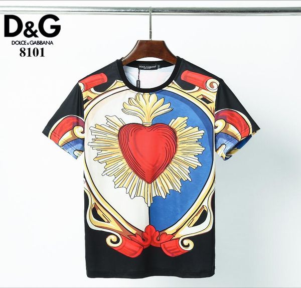 

2020 ss роскошные мужчины футболка повседневная о-образным вырезом мужская футболка мода лето марка с коротким рукавом мужская одежда горяча, White;black