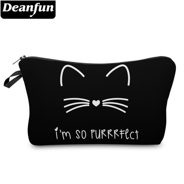 

deanfun cat cosmetic bags 3d printed cute gift for girls makeup organizer 51294