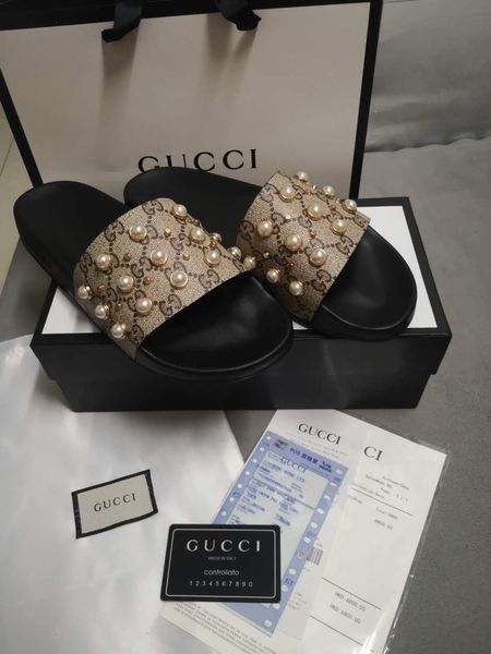 

men's and women's pearl slippers, ladies' home sandals, summer beach slides, men's slippers, sandals