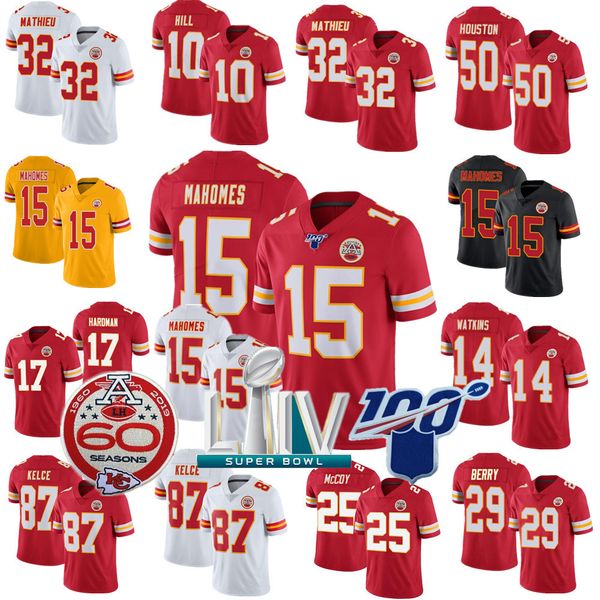

patrick mahomes kansas city jersey super bowl liv chief derrick henry titan ryan tannehill travis kelce tyrann mathieu tyreek hill hardman