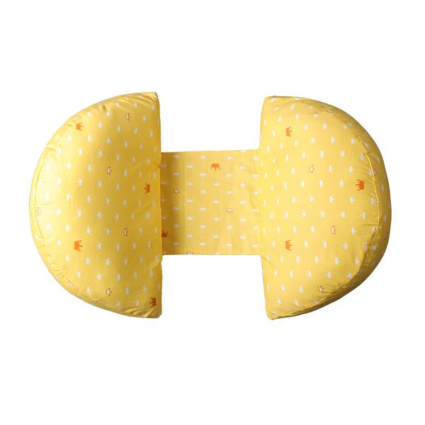 

portable side pillows for pregnant women comfortable cotton maternity nap pillow abdomen support u shaped baby anti-fall pillows