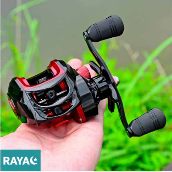 

lizard reinforced reel fishing 17+1 bb baitcasting reel 7.2:1 high speed fishing 8kg max drag left right hand