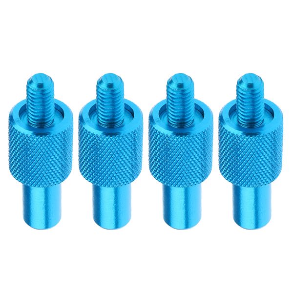 

8шт алюминиевого сплава 8mm удочка pod коннектор net head adapter