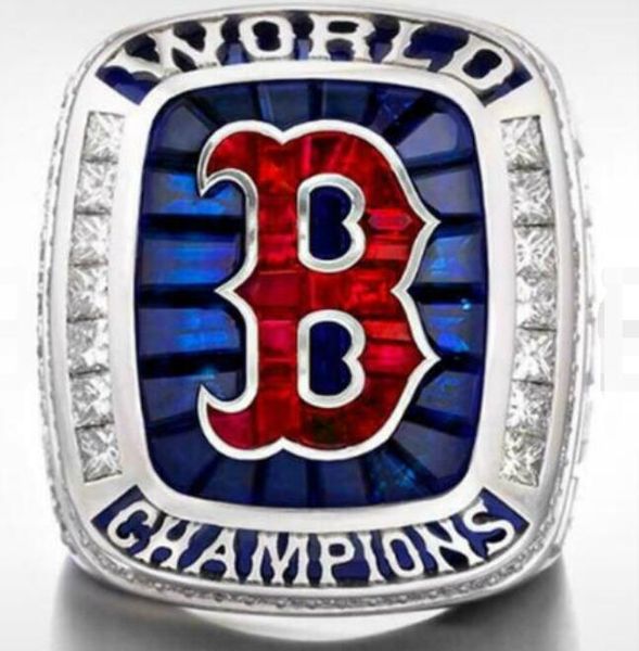 

2019 wholesale Boston 2018 Red SOX Championship ring Fan Men Gift Wholesale Drop Shipping