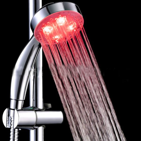 

led nozzle led color-changing shower colorful shower light shower