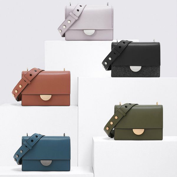 

2019 new semicircle buckle bag factory direct sale