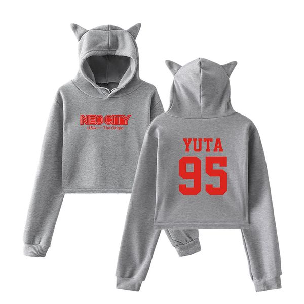 

гоѬий пѬодава nct127 жна коѬе попђлѬно men's group-style high алией cat ear капон, Black