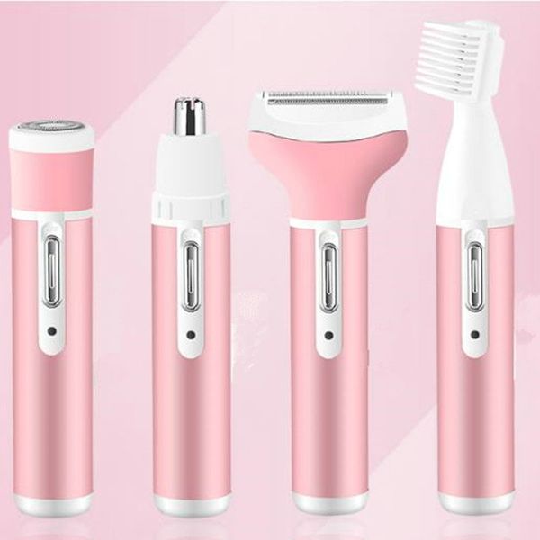 

us bureau of km-6637 electric nose recortadora para nariz y orejas shaver lady shaver four-in-one new style poeux