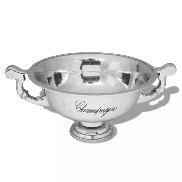 

trophy cup champagne cooler aluminium silver garden sets