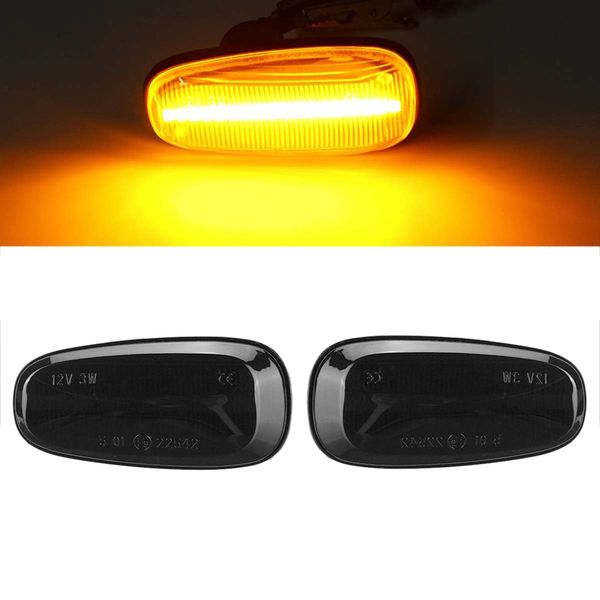 

2pcs car side marker light led turn signal indicator lamp for zafira a 99-05 astra g 98-09