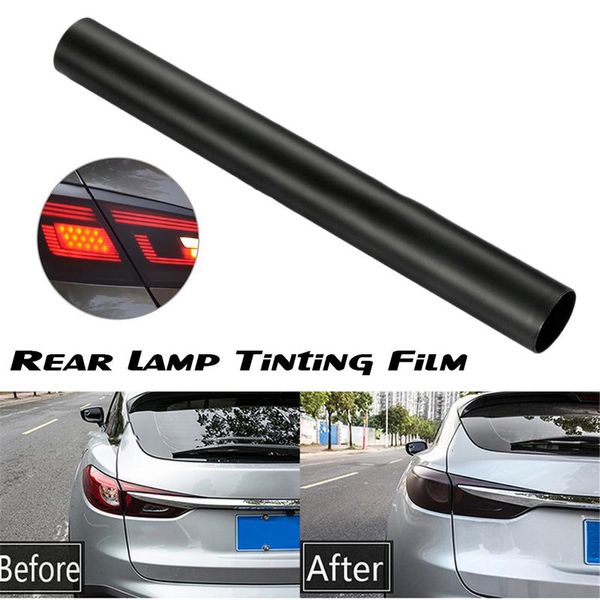 

car-styling 30*150cm matt smoke light film car matte black tint headlight taillight fog light vinyl film rear lamp tinting film