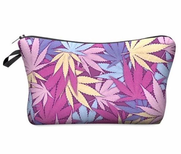 

3d печать косметичка мода женщины косметика водонепроницаемый косметички для пут