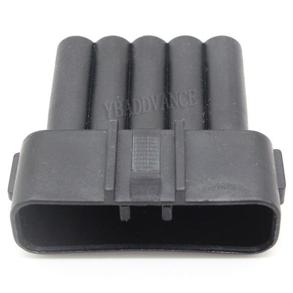 

black waterproof male 5-pin connector adapter plug for cars 7282-1057-30