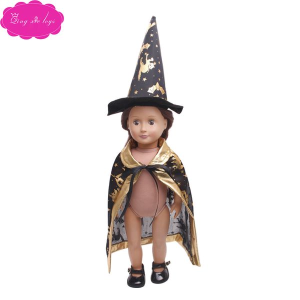 

the 2019 seller is an 18-inch american doll dress with a personalized halloween hat c331