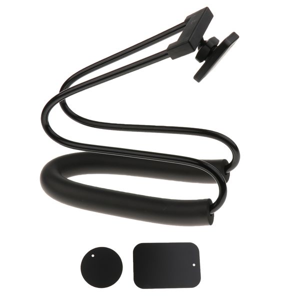 

universal cellphone mounts lazy bracket flexible hanging on neck clip holder
