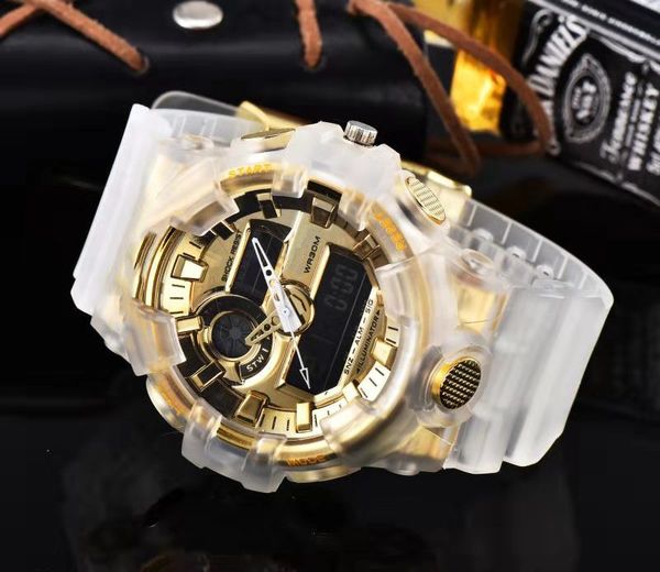

shock brand sell outdoor men g sports watches led electronic digital watch man chronograph wristwatches relogio masculino mini, Slivery;brown