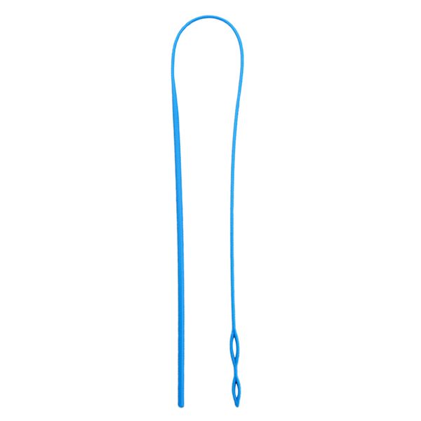 

plastic long elastic drawstring threader replacement tool for sewing rope band, Black