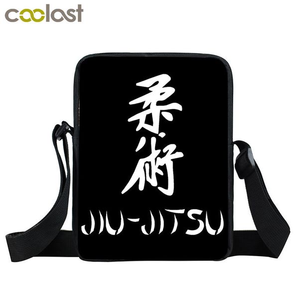 

jiujitsu small bags for women handbag purse judo crossbody bags girls boys clutch 3d children school bag mini messenger