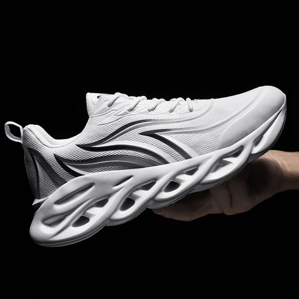 

man sneakers male casual shoes durable outsole trainer zapatillas deportivas hombre 2020 fashion sport running shoes plus size