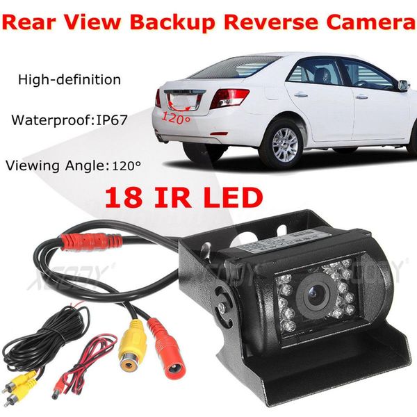 

xgody truck rearview camera 10m wire rear view camera led 12v 2.5mm 120 angle reversing for bluetooth avin gps navigation