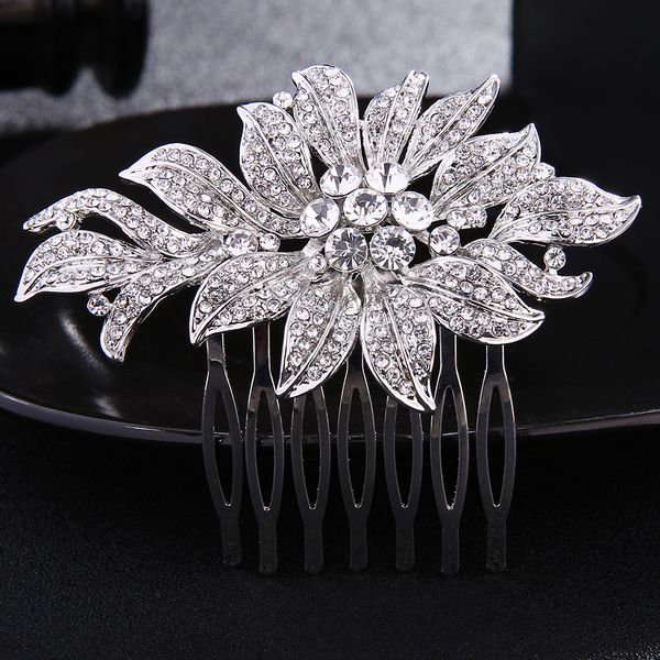 

bridal hair headdress wedding hair ornaments crystal bridal comb headpieces for women gifts fs52
