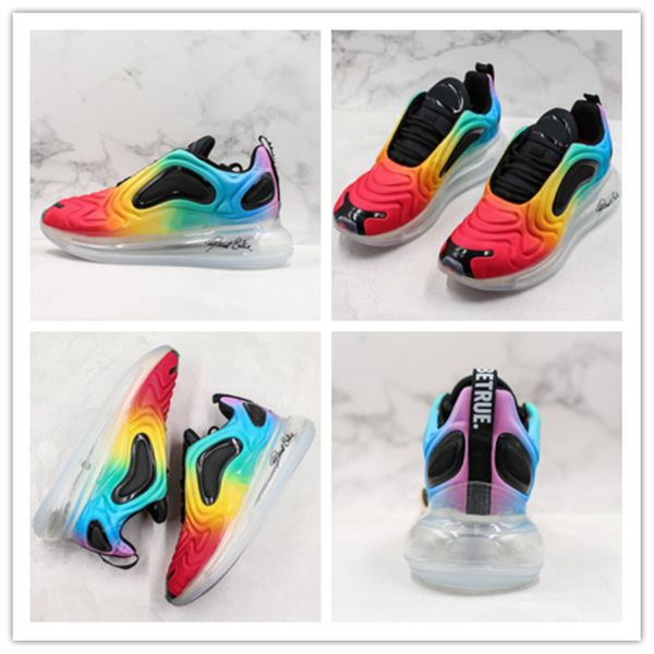 

Высочайшее качество дизайнерская обувь Gradient Ramp Iridescence мужская женская роскошная